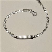 Bracciale Fanton Gioielli Bambino BRACCIALI ORO in Oro bianco BROR-168-52